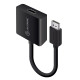 ALOGIC 20cm ACTIVE DisplayPort 1.2 to HDMI Adapter-Male to Female Supports 4K@60