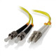 Alogic LCST-03-OS2 3M LC-ST Single Mode Duplex LSZH Fibre Cable 09/125 OS2 