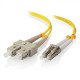 Alogic LCSC-03-OS2 3m LC-SC Single Mode Duplex LSZH Fibre Cable 09/125 OS2