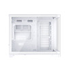 1st Player UV6 Tempered Glass Micro ATX Gaming Case - White