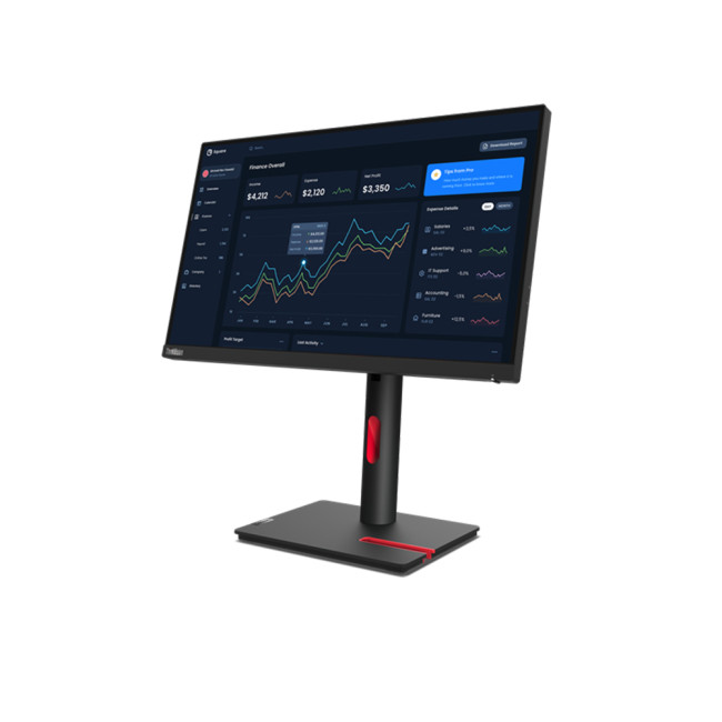 Lenovo ThinkVision T22i-30 21.5" 1980 x 1080 Full HD IPS LED Flat Monitor