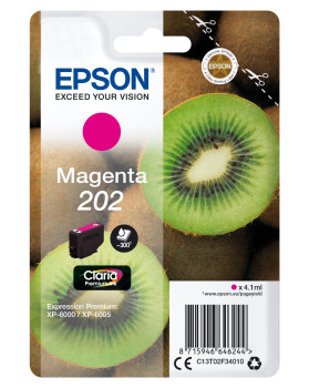 Epson C13T02F34010 (202) Ink cartridge magenta 300 pages 4ml