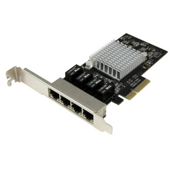 StarTech 4-Port Gigabit Ethernet Network Card - PCI Express