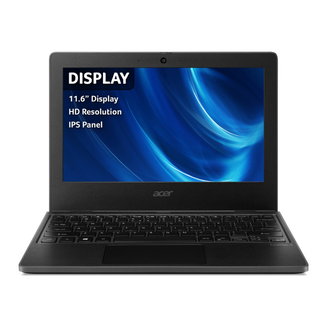 Acer TravelMate Spin B3 B311RN-32 NX.VRWEK.004 Pentium N6000 8GB RAM 128GB SSD 11.6" Touchscreen IPS Full HD Windows 11 Pro 2-in-1 Laptop