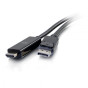 C2G 80693 Video Cable Adapter 0.9 m DisplayPort HDMI - Black