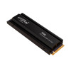 Crucial T500 Heatsink 1TB M.2 PCIe 4.0 Micron 3D TLC NAND Solid state drive - NVMe - Black