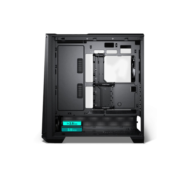 Phanteks Eclipse G400A RGB Tempered Glass Mid Tower Gaming PC Case - Black
