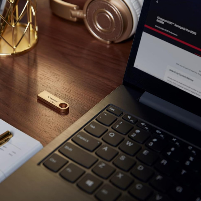 USB Stick Kingston Technology DataTraveler USB Flash Drive128GB USB Type-A 3.2 SE9 G3 - Gold