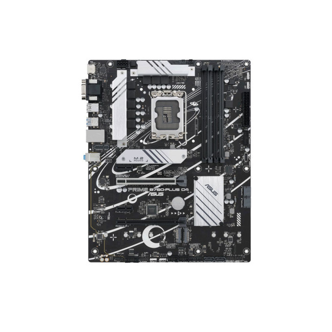 ASUS Prime B760-PLUS D4 Intel B760 LGA 1700 ATX motherboard PCIe 5.0 HDMI VGA DisplayPort - 90MB1CW0-M1EAY0