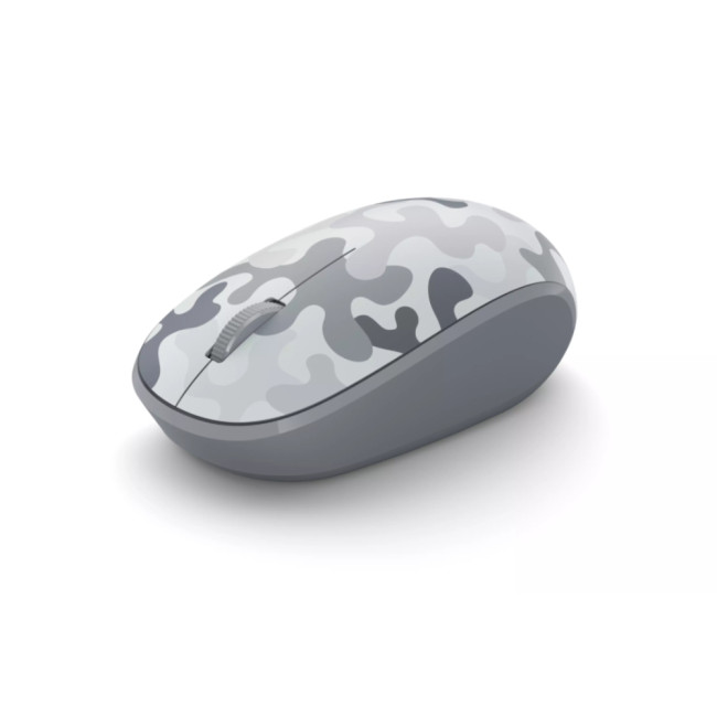 Microsoft Bluetooth Wireless Mouse Ambidextrous Optical 1000 DPI - Arctic Camo