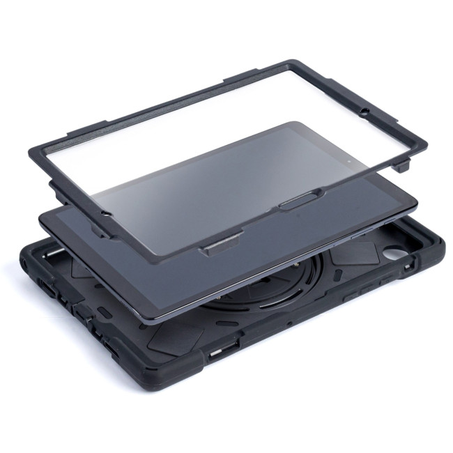 Tech Air Rugged Anti-Shock Case for Samsung Galaxy Tab A8 10 Inch - Black