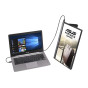 ASUS ZenScreen MB16ACM Portable USB Monitor- 15.6 inch Full HD, Hybrid Signal Solution, USB Type-C, Flicker Free, Blue Light Filter, Anti-glare surface