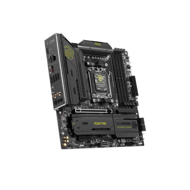 MSI MAG B850M MORTAR WIFI micro ATX AMD Socket AM5 Motherboard