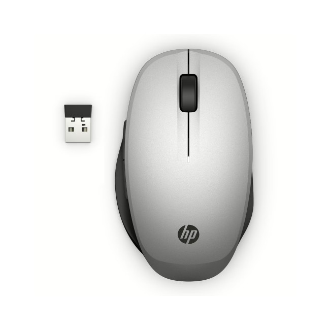 HP 300 Dual Mode Wireless Mouse - Silver