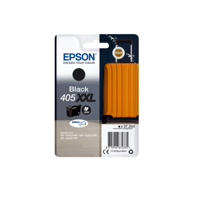 Epson 405XXL DURABrite Ultra Ink ink cartridge 1 pc(s) Original Black