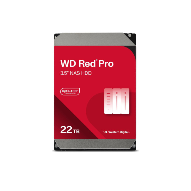 Western Digital Red Pro 22 TB 3.5" SATA 7200 RPM Internal NAS Hard Drive