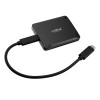 Crucial X10 Pro 1TB External USB 3.2 Gen2 Portable SSD Support Multiple OS - Black