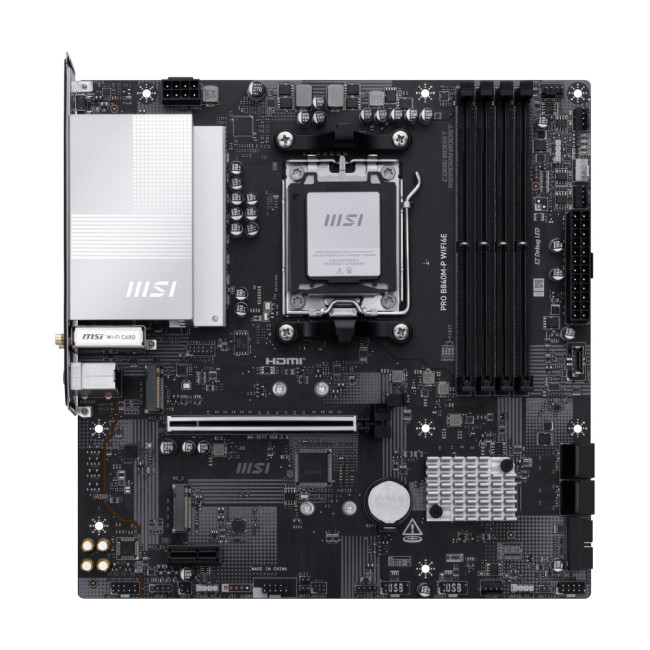 MSI PRO B840M-P WIFI6E micro ATX AMD Socket AM5 Motherboard