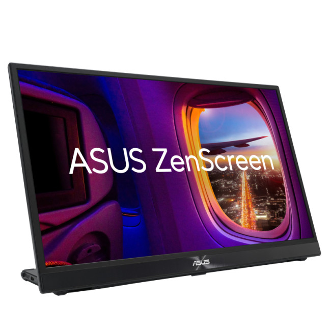 ASUS ZenScreen MB17AHG 17" IPS FHD 144Hz USB-C Portable Monitor - Black