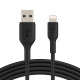 Belkin CAA001BT1MMG lightning cable 1 m, 4 pin USB Type A, Male, Male, Black