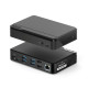 ALOGIC DUTHD interface hub USB 3.2 Gen 1 (3.1 Gen 1) Type-C 5000 Mbit/s Black