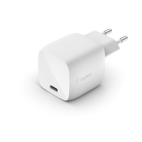 Belkin WCH001VFWH mobile device charger 30W USB-C GaN Wall Charger