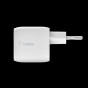 Belkin WCH001VFWH mobile device charger 30W USB-C GaN Wall Charger