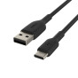Belkin CAB001BT0MBK USB cable 0.15 m USB A USB C, Black