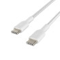 Belkin CAB004BT1MWH USB cable 1 m USB C Fast Charging Syncing USB-C - White