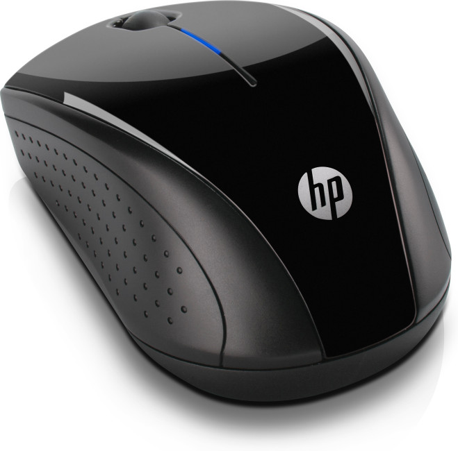 Blue Led Wireless Mouse HP 220 3FV66AA#ABB 2 Buttons Blue LED Wireless Mouse