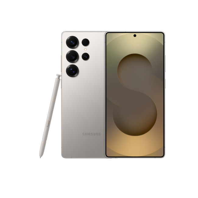 Samsung Galaxy S25 Ultra Qualcomm Snapdragon 8 Elite 12GB 512GB Storage 6.9" Dynamic AMOLED Android 15 Smartphone - Titanium Grey