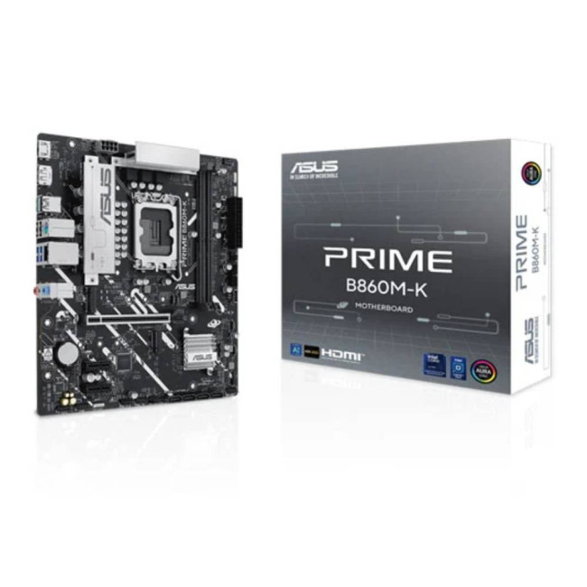 ASUS PRIME B860M-K Intel B860 LGA1851 Micro-ATX Motherboard