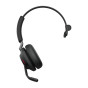 Jabra Evolve2 65 MS Mono Wireless On-Ear headset - with Charging Stand - Black