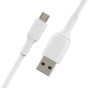 Belkin BOOST CHARGE USB cable 1 m USB A Micro-USB B White