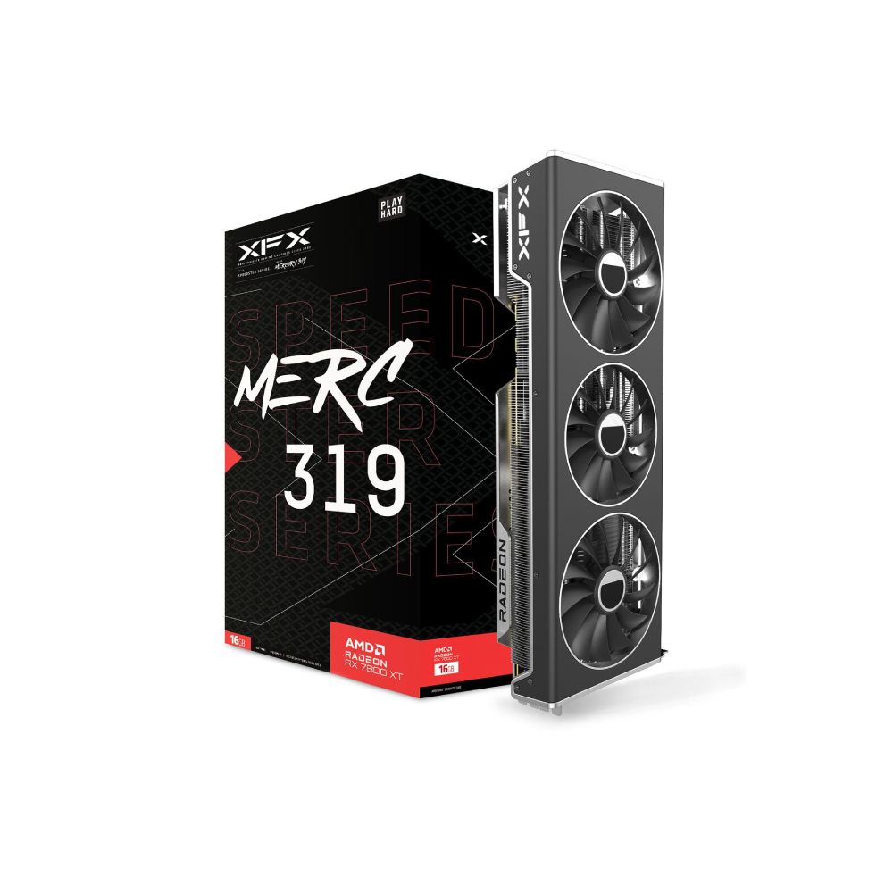 XFX Speedster MERC 319 16GB RX 7800 XT Graphics Card