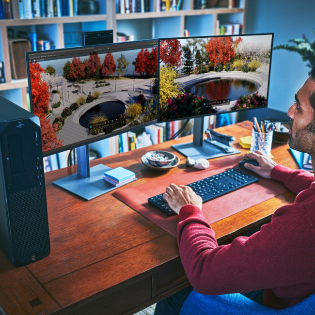 Refurbished HP Workstation Z2 G9 Intel Core i7 14th Gen 16GB RAM 512GB SSD Quadro T1000 Windows 11 Pro SFF Desktop PC