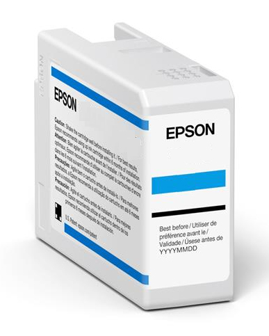 Genuine Epson C13T47A200 T47A2 Cyan UltraChrome Pro 10 Ink Cartridge (50ml)