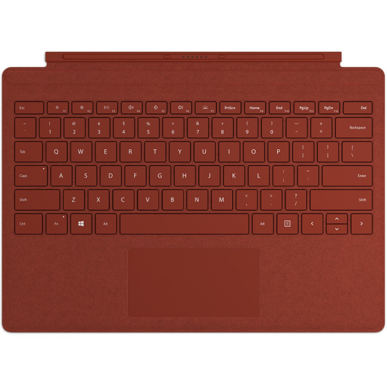 Microsoft Surface Pro Signature Type Cover Red QWERTY English Layout - RED