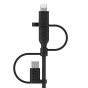 Belkin BOOST CHARGE USB Cable 1 meter USB A to USB C/Micro-USB B/Lightning Black