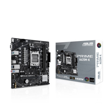 ASUS PRIME A620M-K AMD A620 Micro ATX Socket AM5 Motherboard