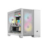 Corsair 2500D Airflow Tempered Glass Mid Tower Gaming PC Case - White