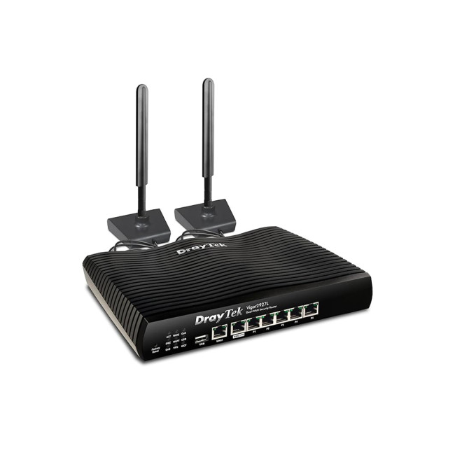 Draytek Vigor 2927Lac wireless router Gigabit Ethernet Dual-band (2.4 GHz / 5 GHz) 4G Black