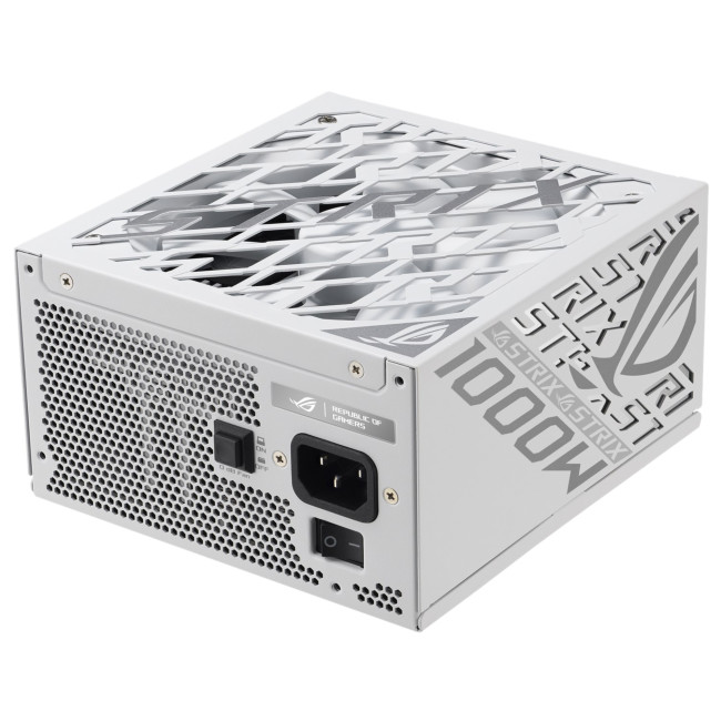 Refurbished ASUS ROG Strix 1000W 80 PLUS Platinum ATX 3.1 Power Supply - White