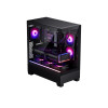 Phanteks XT View ATX Tempered Glass PC Case - Black