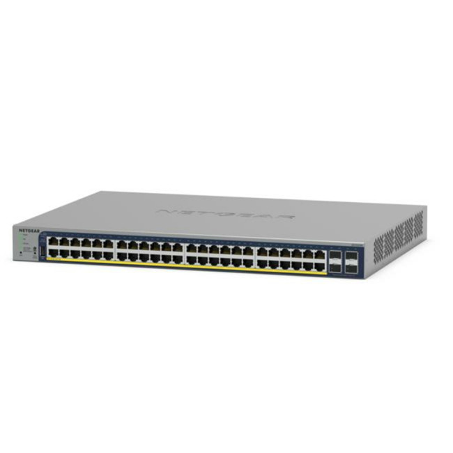 NETGEAR GS728TP Manage Gigabit Ethernet 24 Ports Network Switch - Grey
