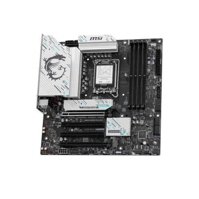 MSI B860M GAMING PLUS WIFI micro ATX DDR5 Intel LGA 1851 Motherboard