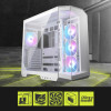 MSI MAG PANO 100R PZ Mid Tower Tempered Glass ATX Gaming PC Case - White