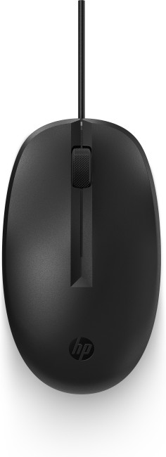 HP 128 3 Buttons Wheel Scrolling Ambidextrous Laser Wired Mouse