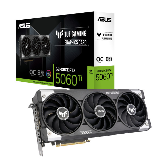 ASUS GeForce RTX 5060 Ti TUF Gaming 8GB OC Graphics Card