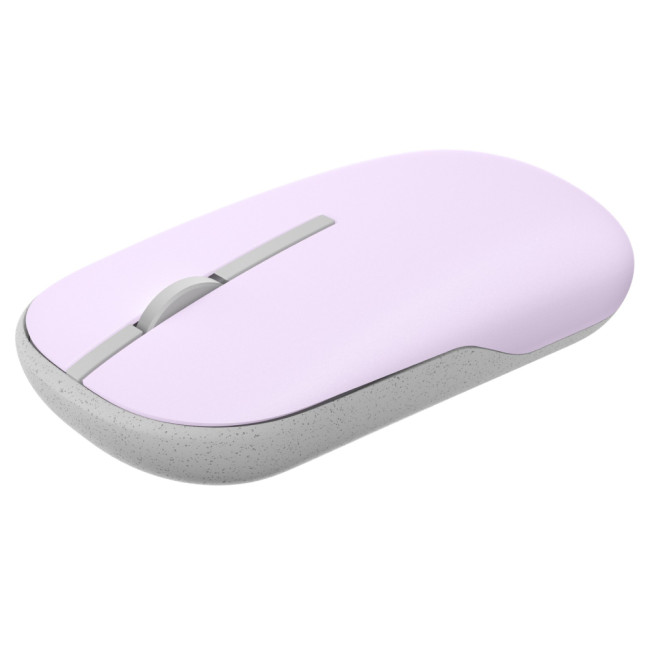Refurbished ASUS MD100 Ambidextrous RF Wireless + Bluetooth Optical Mouse 1600 DPI - Purple